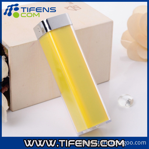 Power Bank 2600mAh Lipstick Shaped Yellow
